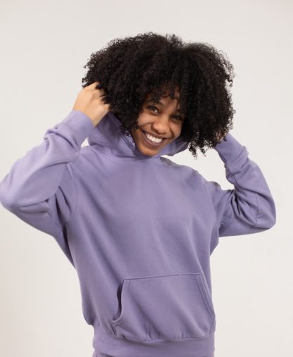 Women's Oversized Purple Hoodie